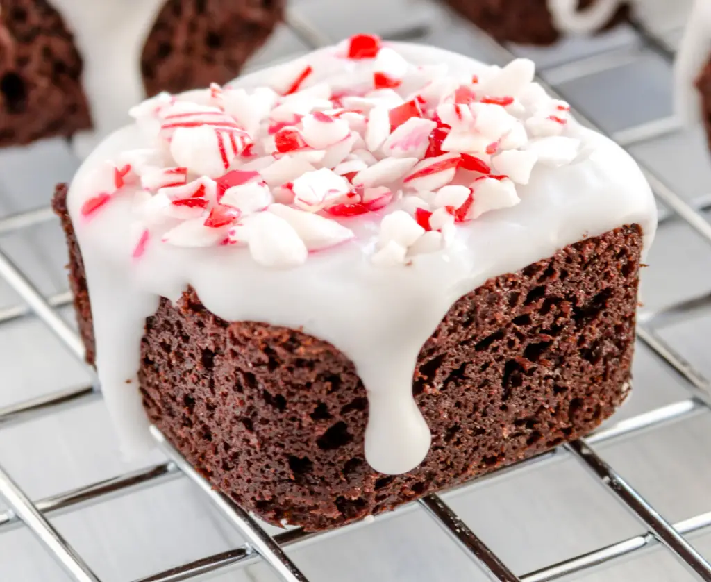 Peppermint Candy Cane Brownies