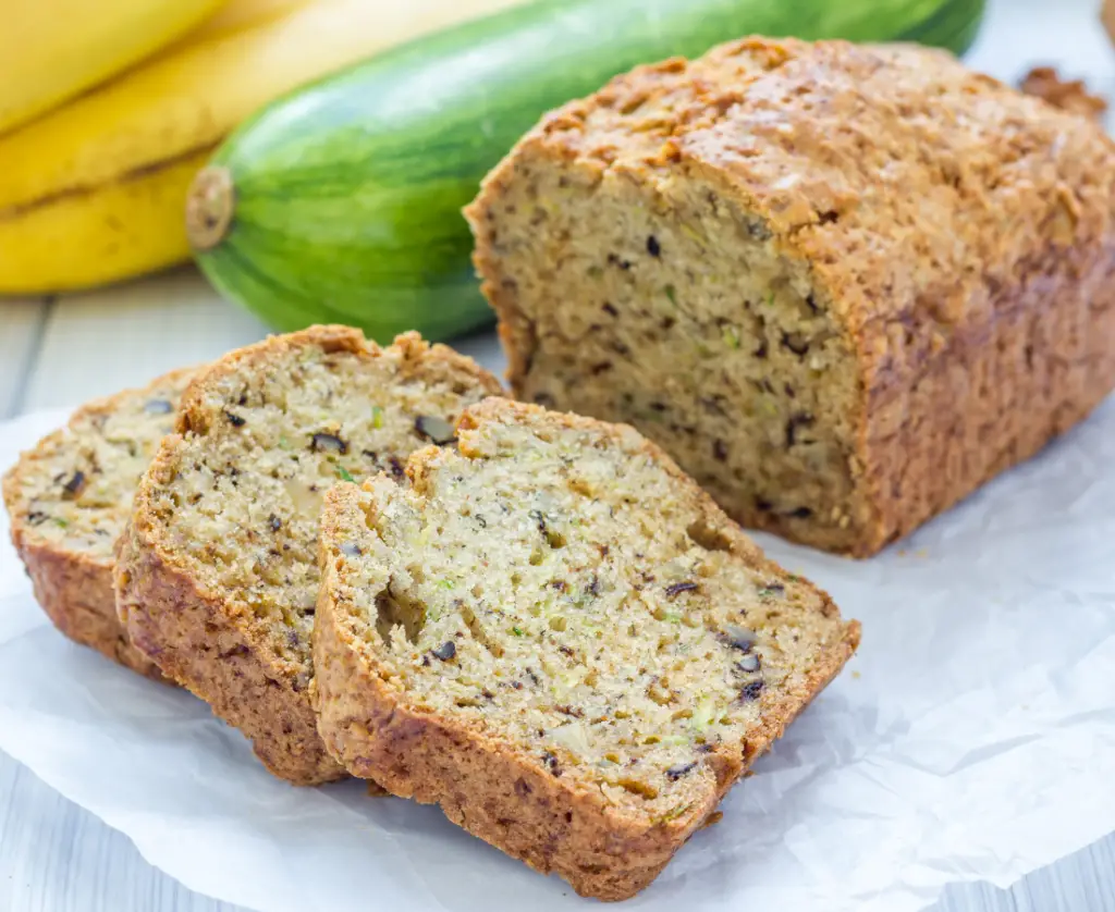 Zucchini Banana Bread