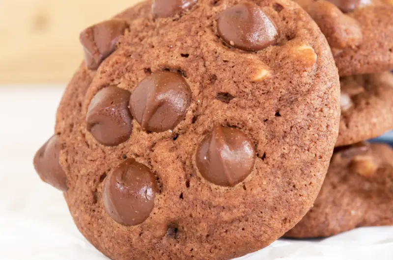 Double Chocolate Chip Cookies: Soft, Chewy, and Fudgy Delights