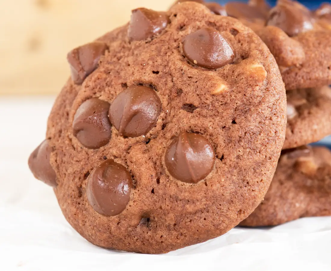 Double Chocolate Chip Cookies