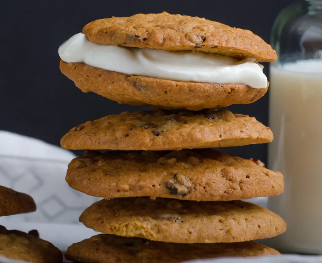 Oatmeal Cream Pie Cookies