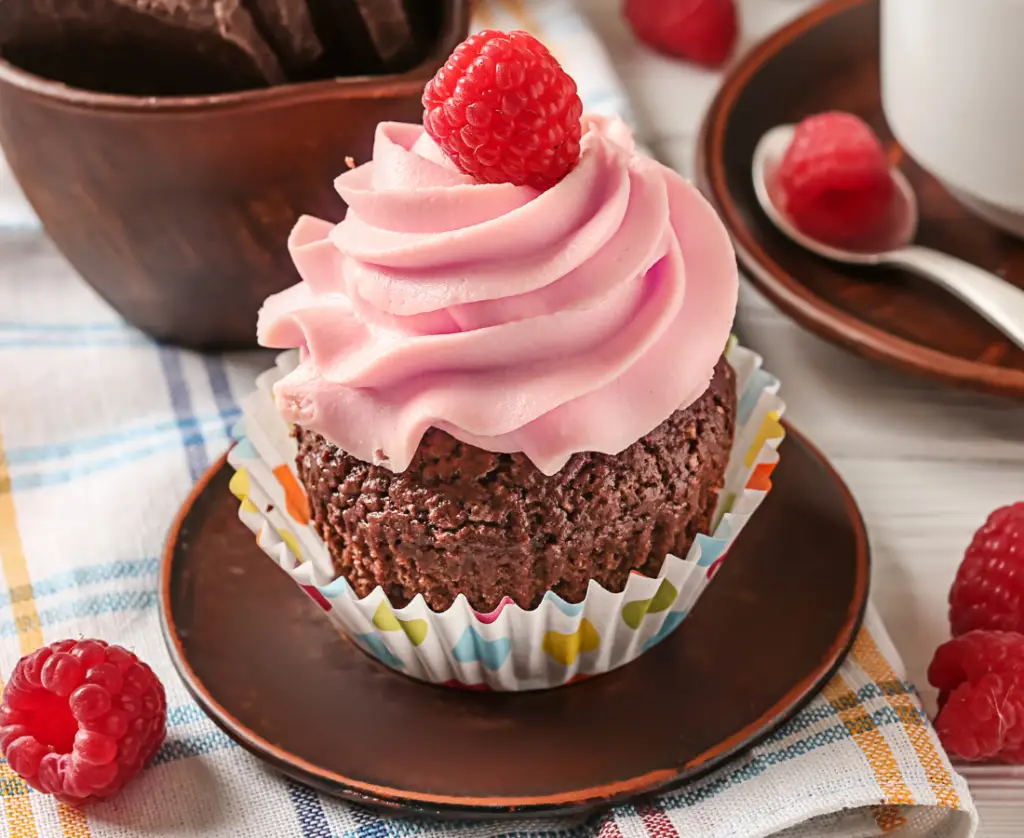 Chocolate Raspberry Cupcakes