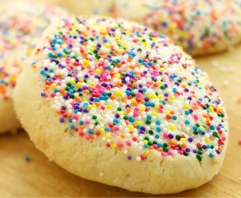 Christmas Sprinkle Cookies