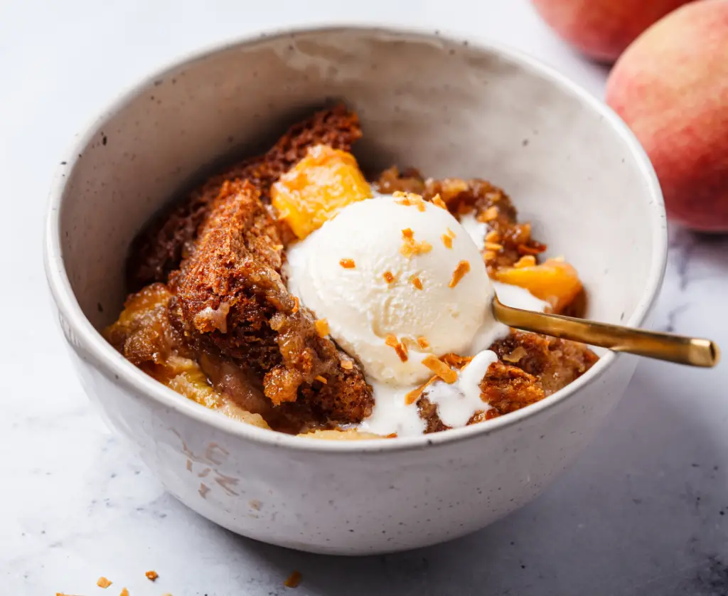 Homemade Peach Cobbler